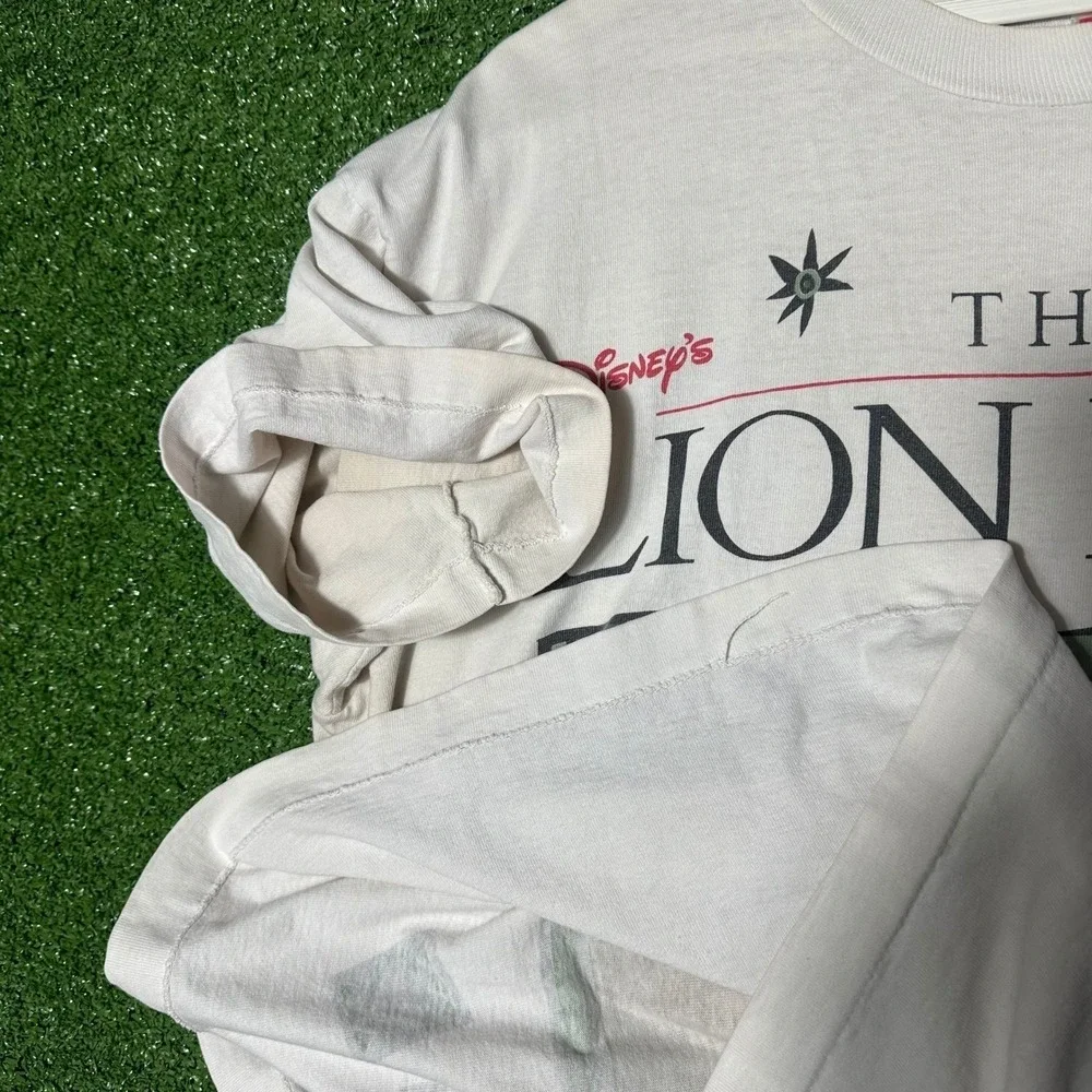 Vintage 90s‎ The Lion King Promo T Shirt Simba Nala Disney Jerry Leigh XL OSFA